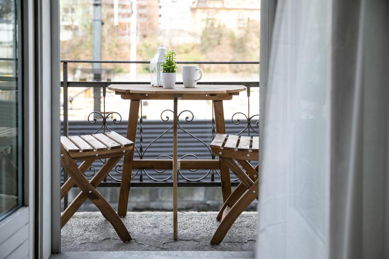 Spirit Apartments Zentral Mit Gratis Parkplatz 卢塞恩 外观 照片