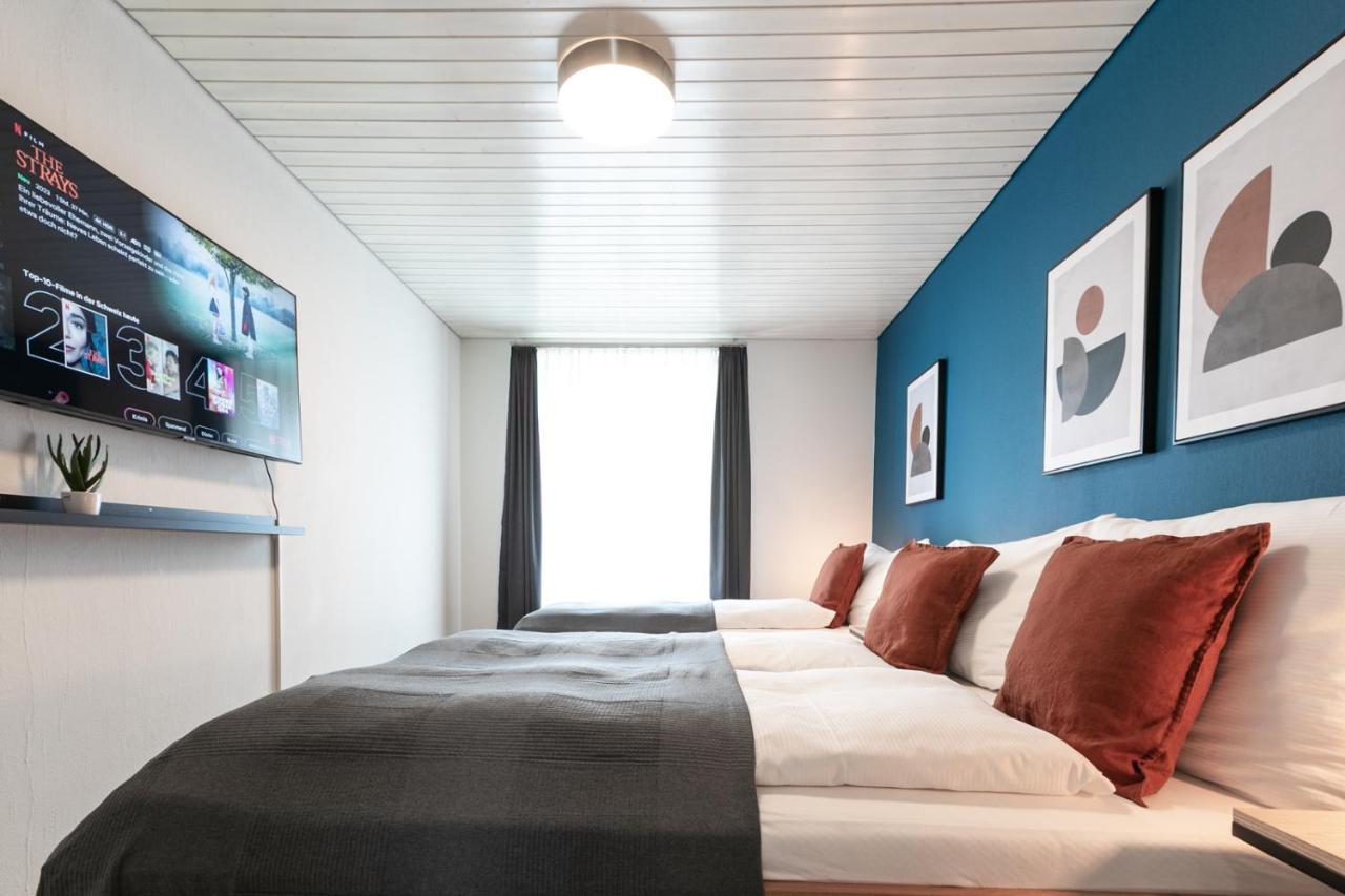 Spirit Apartments Zentral Mit Gratis Parkplatz 卢塞恩 外观 照片